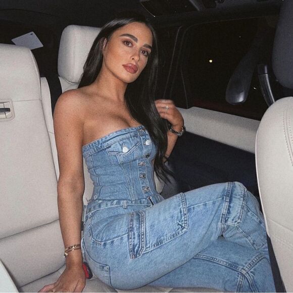 Denim crop top - Picture 4 of 7